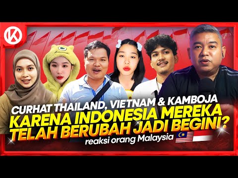 Curhat?‼️ Orang Thailand Vietnam Kemboja Mau Belajar Bahasa Indonesia? 🇮🇩🇲🇾 Reaction