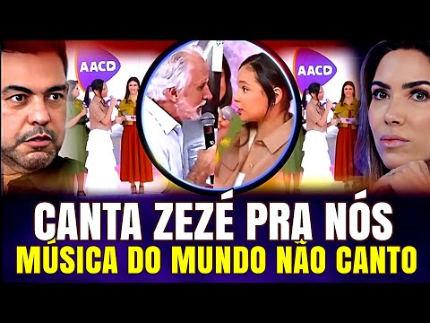 MARIA MARÇAL SE NEGA A CANTAR ZEZÉ DE CAMARGO NO SBT E É FALADA POR TODOS NA INTERNET