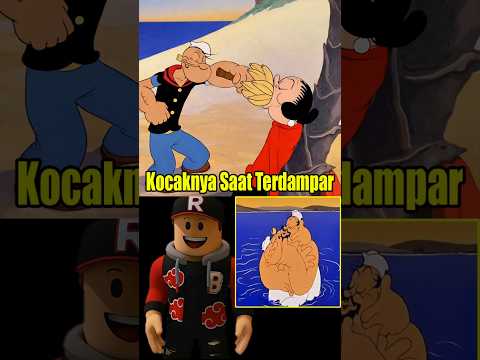 Popeye vs Brutus Rebut Olive! 😱 Cinta Segitiga Viral di Pulau Terpencil, Ending Tak Terduga! 🔥💔