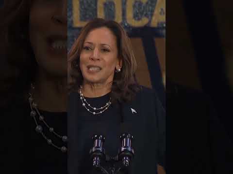 Harris Touts 'Fairness and Liberty' in Speech to UAW in Michigan