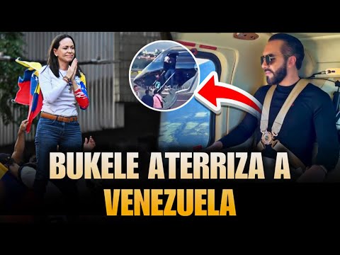 BUKELE ATERRIZA A VENEZUELA?? LLEGÓ CON EDMUNDO GONZÁLEZ, HOY ES EL GRAN DÍA!!