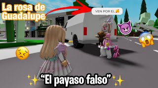 ✨😱UN PAYASO SE LLEVO A BRENDA DE SU FIESTA😟| La Rosa de Guadalupe en Roblox ✨