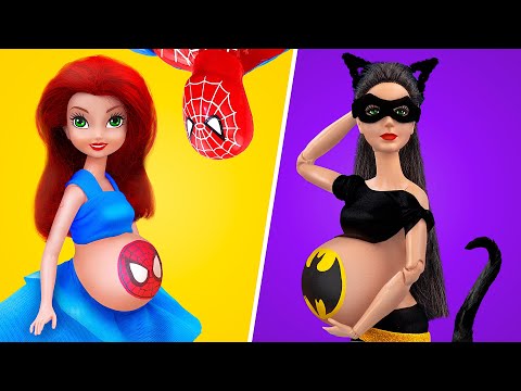 11 Trik dan Kreasi Boneka Bayi / Miniatur Bayi, Buaian, Popok dan Banyak Lagi!