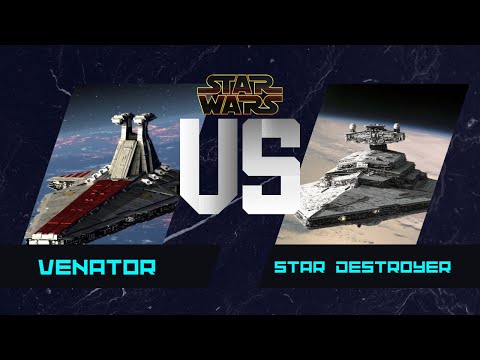 Venator Class VS Destructor Imperial - Star Wars - Jeshua Revan