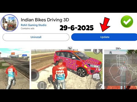 NEW UPDATE? आ गया ALL CHEAT CODES?? IN INDIAN BIKE DRIVING 3D NEW UPDATE 2025