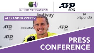 Pressekonferenz mit Alexander Zverev