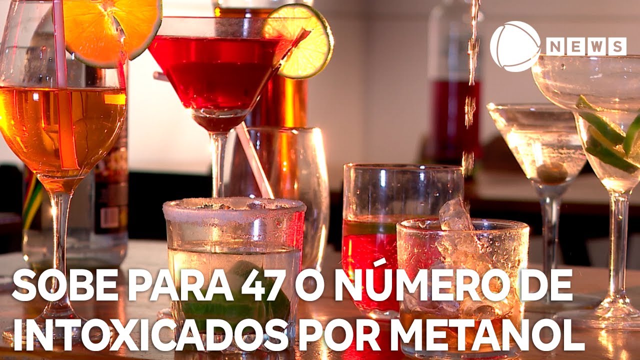 Sobe para 47 o número de casos de intoxicação por metanol TV Online Sobe para 47 o número de casos de intoxicação por metanol