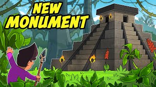 YouTube thumbnail for SebbyK's video titled 'My Base was SO BIG, People thought it was a monument in Rust!! (The Aztec Pyrmaid)'