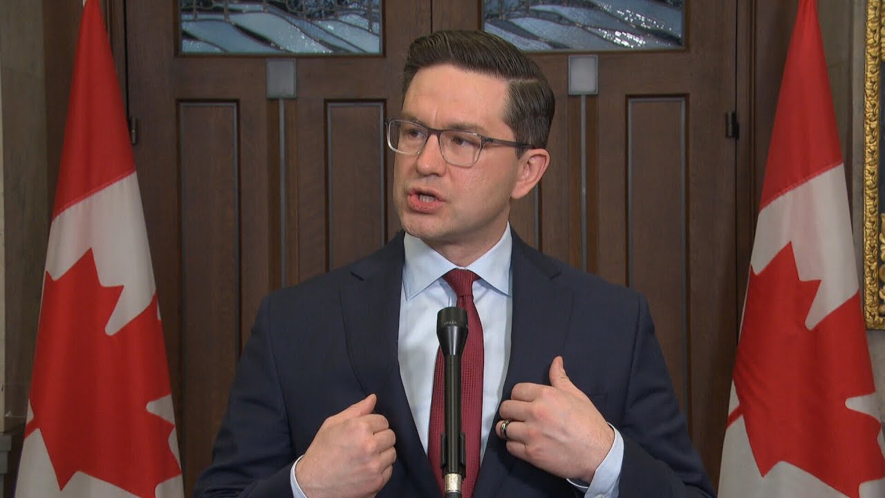 Poilievre blasts Trudeau’s handling of refugee crisis at Roxham Road border crossing