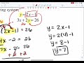 Solving Systems of Equations by Substitution