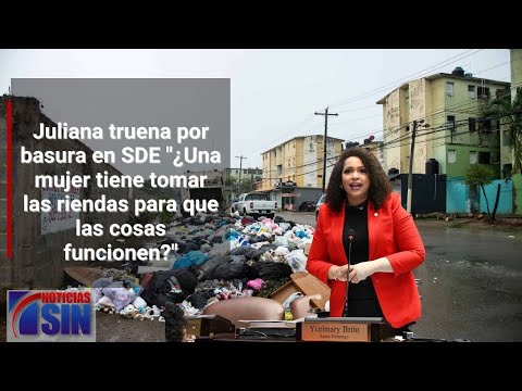 Dijo que es un municipio que da vergüenza de tanta basura