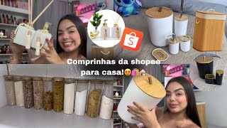COMPRINHAS DA SHOPEE PARA CASA!🛍️ Decoração | organização #comprinhas #comprinhasdashopee