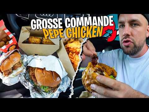 Je m'explose le ventre chez Pepe Chicken !! (je goûte toutes les recettes d'été)
