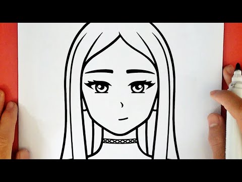 COMO DIBUJAR UNA CHICA ANIME