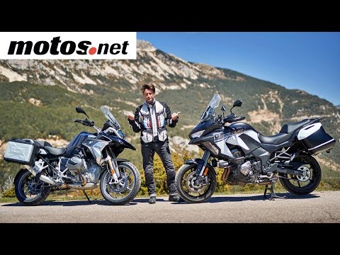 Comparativo BMW R 1250 GS vs Kawasaki Versys 1000 SE | Review en español HD | motos.net