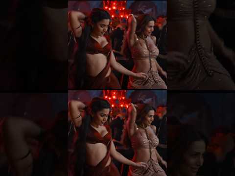 Rashmika & Malaika - 2 Queens & 1 poison #NewSong #Thamma #Bollywood #Dance