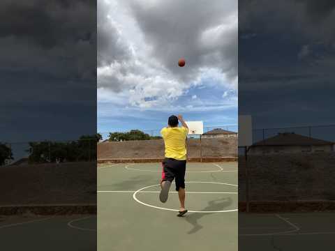 If I make this shot… #basketballball #funny #trickshots #fyp