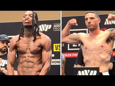 Avious Griffin vs Julian Rodriguez FULL WEIGH-IN