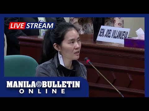 LIVE: Senate hearing on Alice Guo's escape |  August 27, 2024