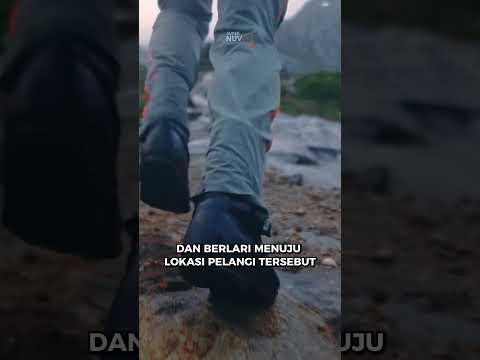 Pria Sumatera ini Coba Mendekati Ujung Dari Pelangi #Shorts
