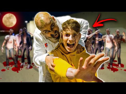 ME ATACAN ZOMBIES EN LA VIDA REAL !! *apocalipsis zombie* Exi