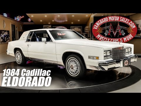 1984 Cadillac Eldorado For Sale Vanguard Motor Sales #4956