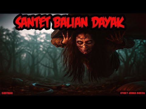 DENDAM DUKUN SANTET BALIAN DAYAK - CERITA HOROR KISAH MISTERI