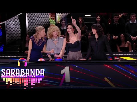Sarabanda Celebrity - La prova "playlist" della sesta puntata