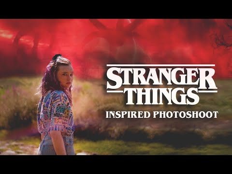 STRANGER THINGS 3 INSPIRED PHOTOSHOOT!