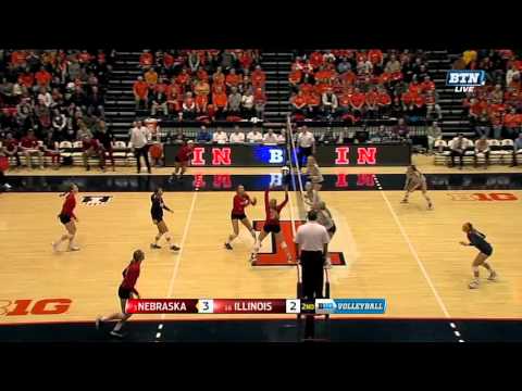 Longest Point Ever!?!?!?!? | Big Ten Volleyball