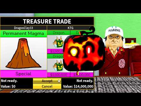 Trading Permanent ADMIRAL FRUITS for 24 Hours (Blox Fruits)...