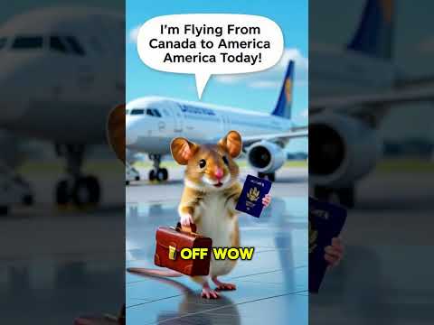 “Mouse’s Journey: Sneaking Through the Airport to America