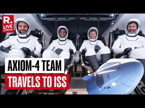 Axiom-4 LIVE: Crew Headed To International Space Station, Flacon-9 To Dock At 4:30 PM | ISS