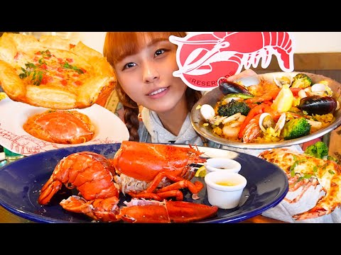 【大食い】レッドロブスター人気総選挙TOP12を爆食い！🦐🦐🦐