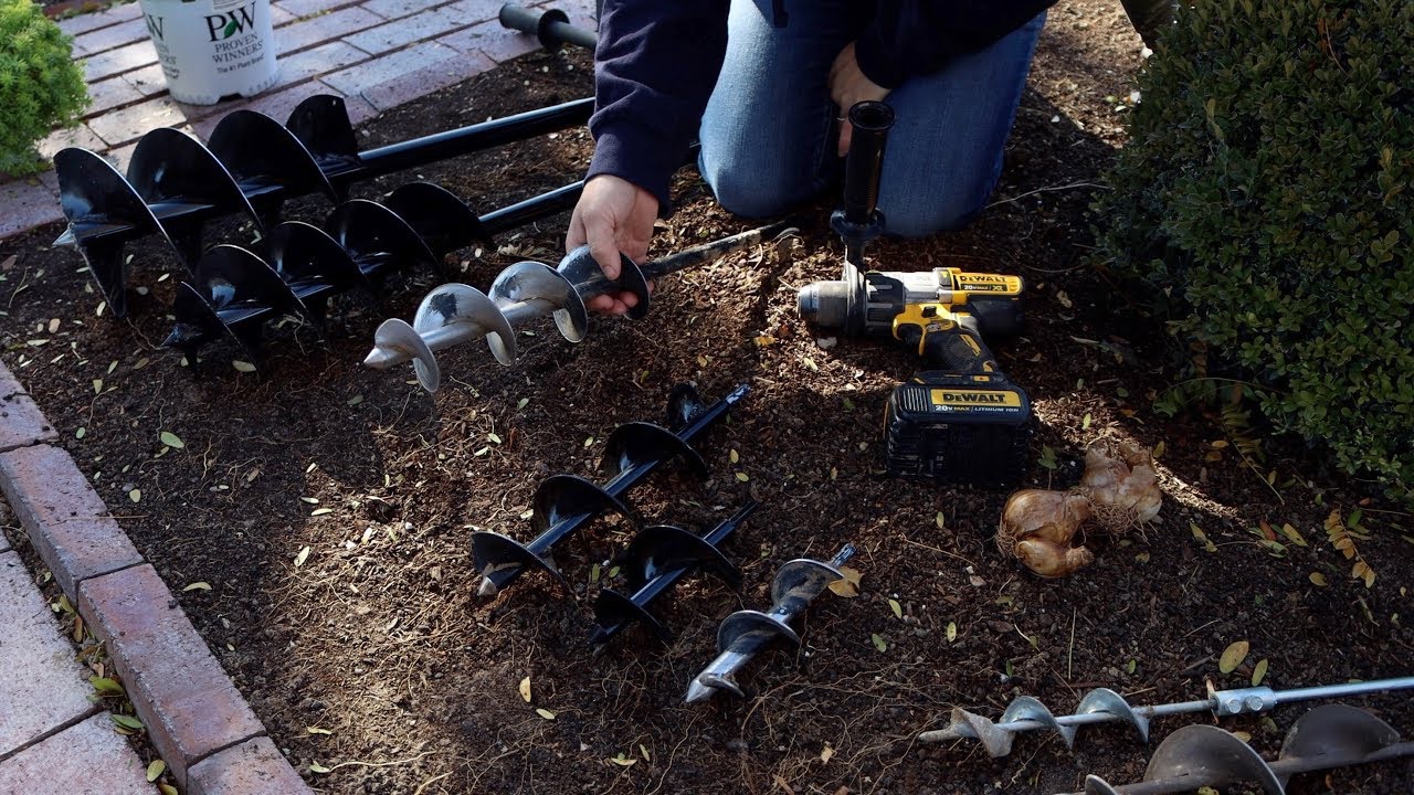 What Size Auger Do You Need for Planting?