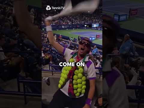 The BIGGEST Gael Monfils Super Fan Ever?! 🤣