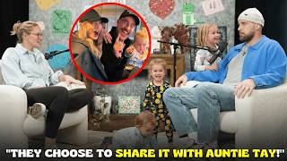 Travis melts hearts describing how his 4 nieces refuse to use their legs when he and Taylor visit!?