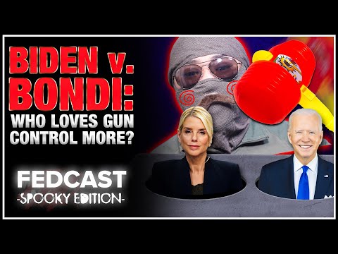 It's SPOOKY how much Bondi's DOJ loves gun control... It's SPOOKY how much Bondi's DOJ loves gun control...
