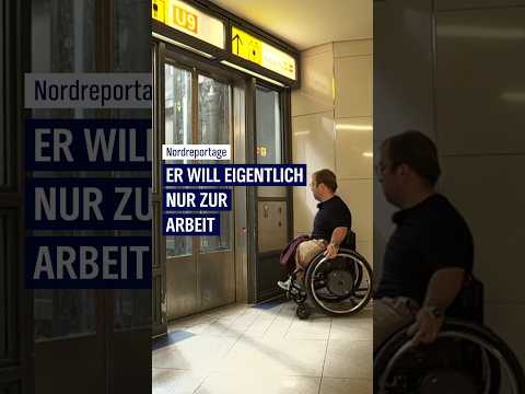 Arzt im Rollstuhl: Wenn der Weg zur Arbeit zur Herausforderung wird #ndr #doku #barrierefreiheit