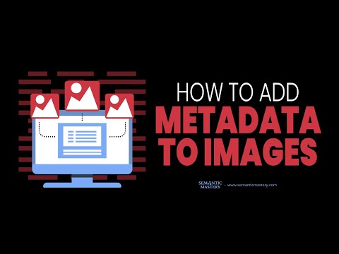 How To Add Metadata To Images?