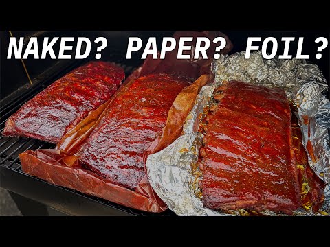 Foil vs Paper vs Naked Ribs! What's Best? | Ash Kickin' BBQ
