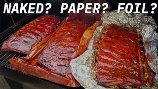 Foil vs Paper vs Naked Ribs! What's Best? | Ash Kickin' BBQ