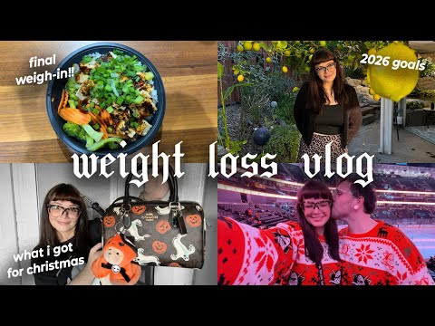 LAST WEIGH-IN OF 2025, christmas haul, new year's goals