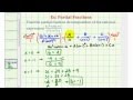 Partial Fraction Decomposition Concepts