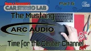 Dean's Mustange gets a center channel speaker Car Stereo Lab 6