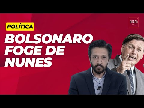 BOLSONARO FOGE  DE NUNES