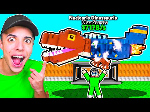 Robé el SECRETO *NUCLEARO DINOSAURIO* en STEAL A BRAINROT! 😨🦖