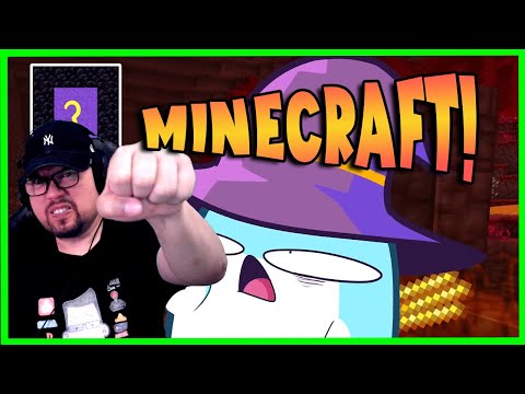 Aku REACTION video TOPI SIHIR BERMAIN MINECRAFT