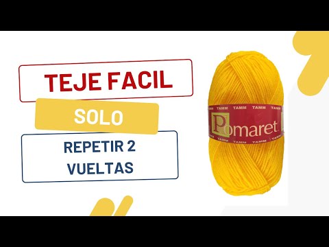 ¡INCREÍBLEMENTE FÁCIL! de tejer