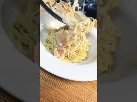 【簡単パスタ】プロが教える缶詰スパゲッティー #shorts